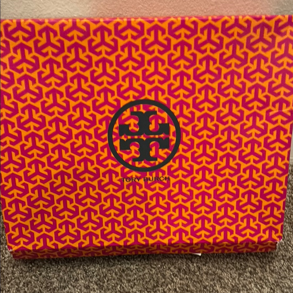 Tory Burch Pink and Orange Geometric Box